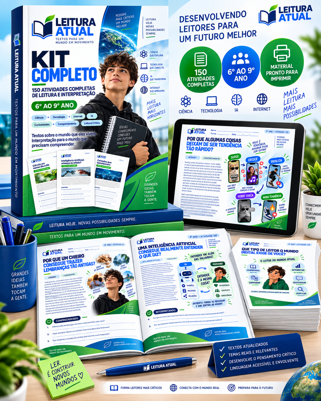 Mockup Leitura Atual